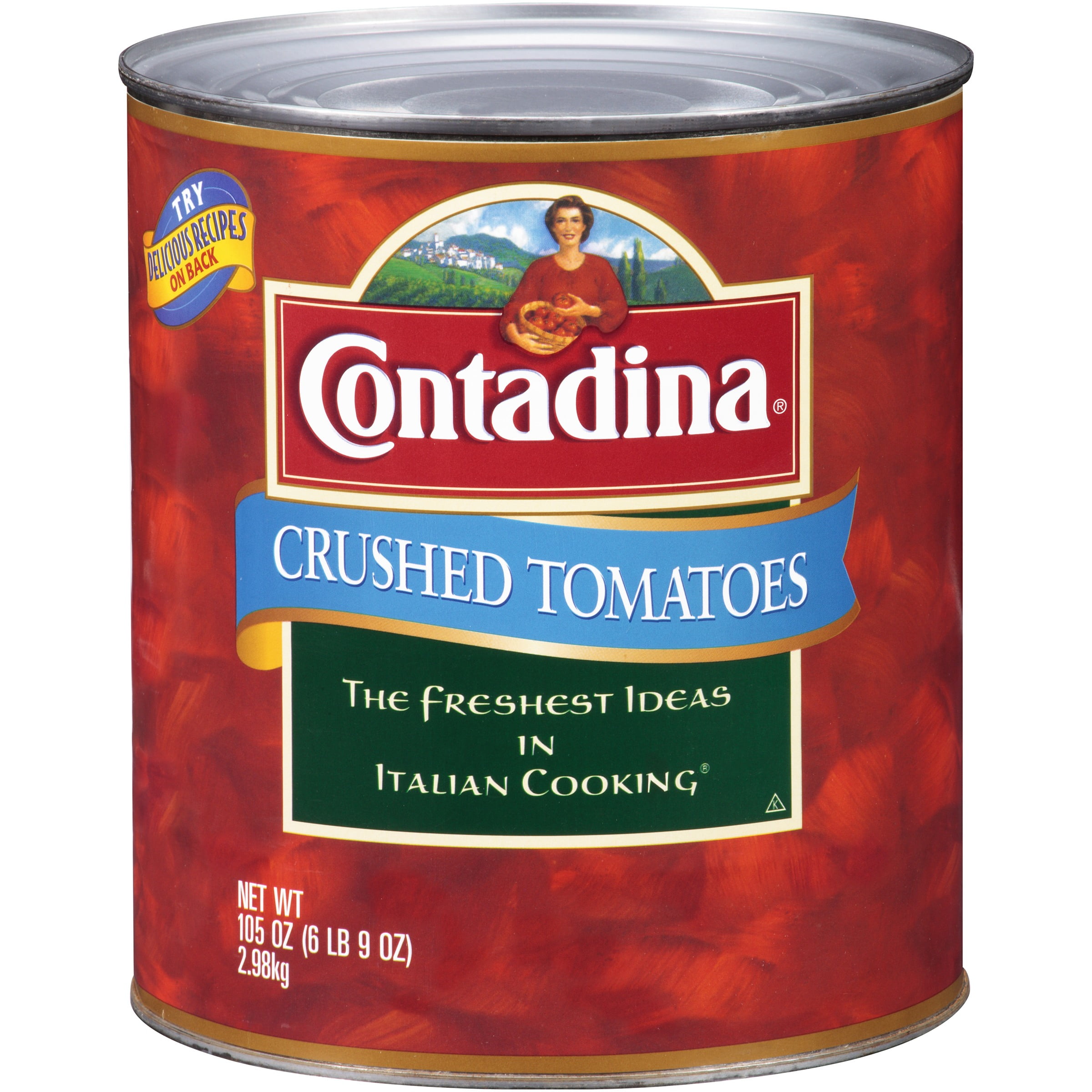 Contadina Crushed Tomatoes 105 oz Can