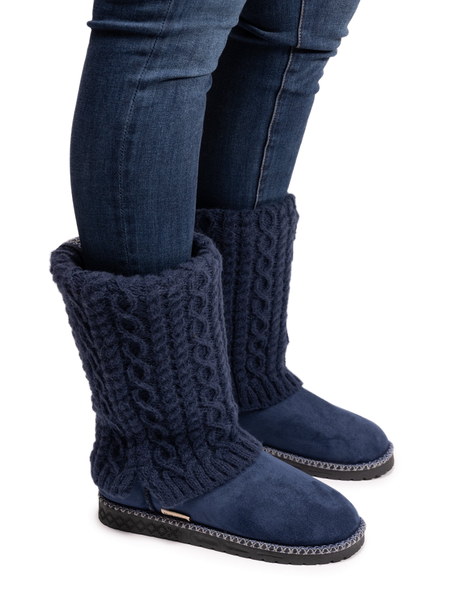 MUK LUKS Women's Jackie Faux Suede Boot (Wide Width Available)