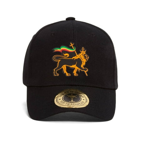 Rasta Lion of Judah Adjustable Baseball Hat