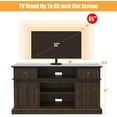 Relefree Barn Door TV Stand for TVs up to 65", 58 in Entertainment