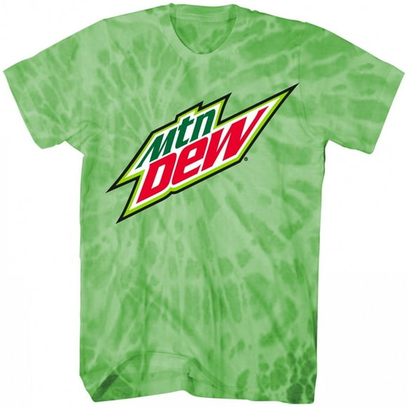 Mountain Dew T-shirt Symbole Minéral de Lavage-Large