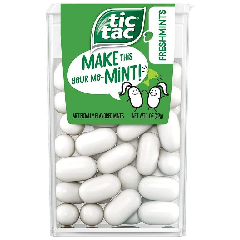 Tic Tac, Freshmint, 1 oz, 12 ct 1PK - Walmart.com