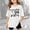 White, variant on RTKFRFLM Girls "Big Sister" Graphic Top Fashionable Short Sleeve Tee for Kids Purple 3-4 Years