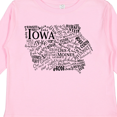 thumbnail image 4 of Inktastic Iowa State word salad Boys or Girls Long Sleeve Toddler T-Shirt, 4 of 5