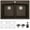 Brown, variant on Karran Usa QT-710-BR-PK1 Quartz Qt 33" Drop In Double Basin Quartz Composite Kitchen Sink