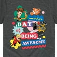 thumbnail image 3 of Disney - Another Day Of Being Awesome - Toddler & Youth Short Sleeve Graphic T-Shirt, 3 of 5