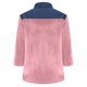 thumbnail image 4 of Camisetas de Manga Larga de Negocios Casual para las Mujeres Slim-Fitting Gold Velvet Denim Patchwork Pullover, Camisetas de Manga Larga de las Señoras para el Trabajo Diario de la Oficina, 4 of 7