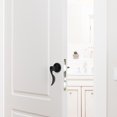 thumbnail image 4 of BESTYASH Silent Matte Black Privacy Door Lever with Lock Keyed Entry for Home Use, 4 of 8