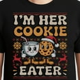 thumbnail image 3 of I'm Her Cookie Eater I'm His Milk Drinker – T-Shirt, Hoodie & Sweatshirt – Couple's Fun Holiday Wear – Matching Outfits for, 3 of 6