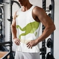 thumbnail image 5 of Pofeuu Hunting Frog Print Men's Workout Tank Tops Sleeveless Muscle Gym Shirt Quick Dry-3X-Large, 5 of 7