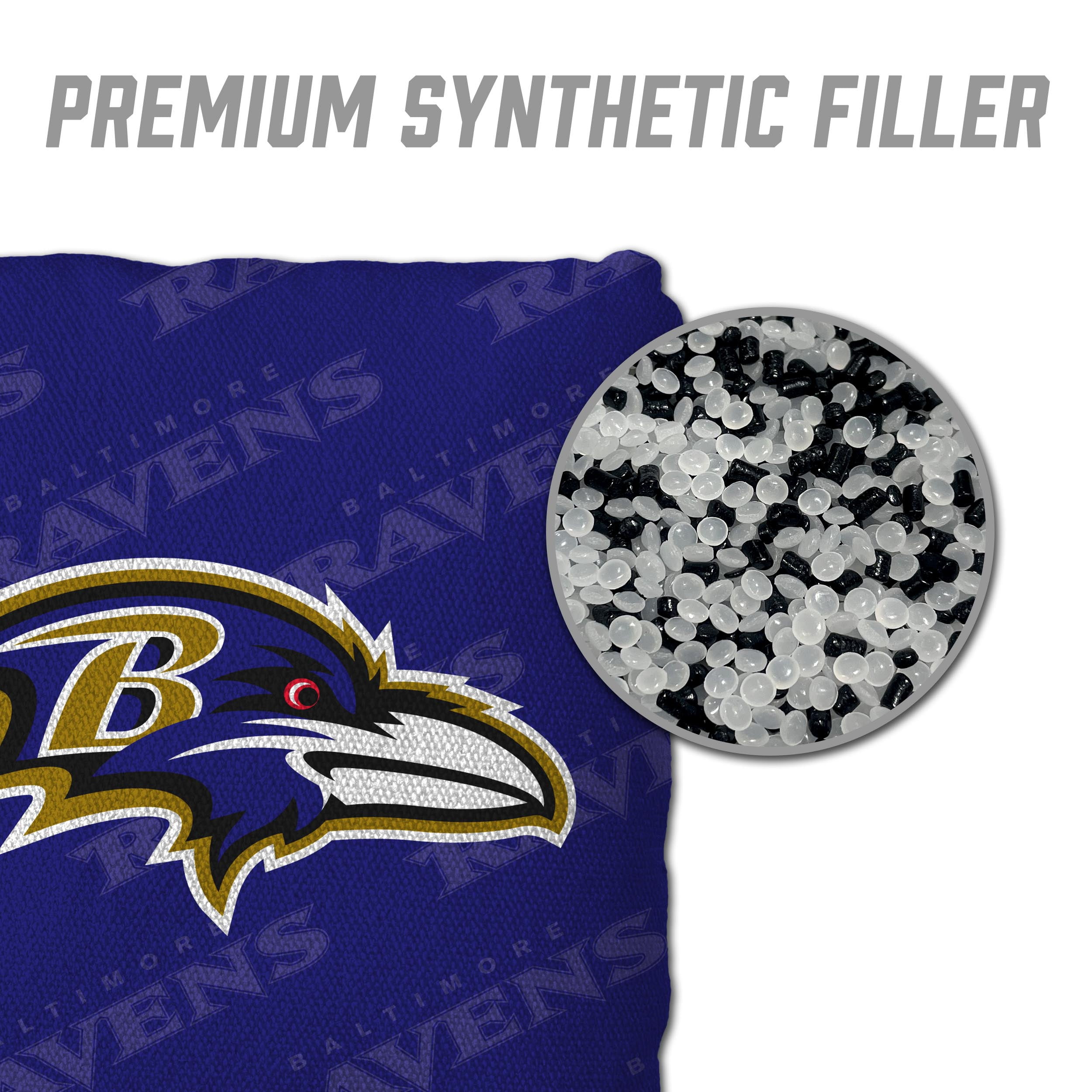 NFL Baltimore Ravens Cornhole Bags - 4PK - Purple