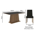 thumbnail image 3 of Juego de Comedor Madesa Oxford MN 04 Mesa y 6 Sillas, 3 of 11