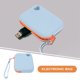thumbnail image 2 of minibolsos portátiles de silicona impermeables para guardar llaves, tarjetas, cables, auriculares y pequeños accesorios Bolsas reutilizables para uso diario, color azul, 2 of 7