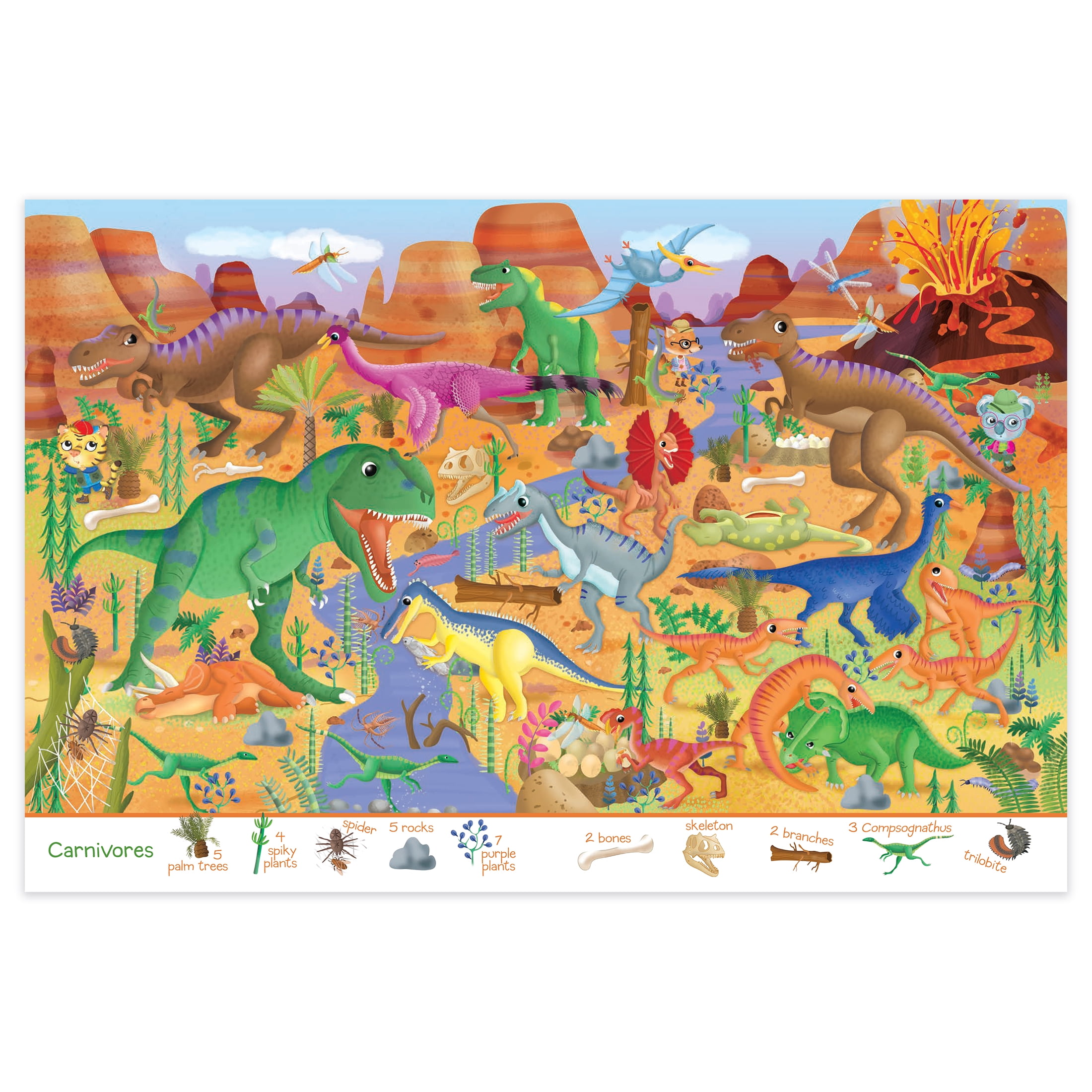 Seek & Find with Freddy and Ellie® Discovery: Dinosaurs 4 Book Set