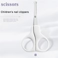 thumbnail image 3 of CUITING Safety Nail Scissors for Baby  Fingernail Clippers with Rounded Tip  Newborn Nail Trimmer, 3 of 5