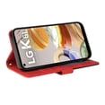 thumbnail image 4 of Case for LG K61 Leather Wallet Book Flip Folio Stand View Cover - Green, 4 of 5