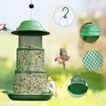 thumbnail image 4 of Djiypn Bird Feeders for Outdoors Squirrel Proof - Collapsible Plastic/Iron Hanging Feeder, Easy to Fill for Garden Yard Patio, Ideal for Bird Lovers & Outdoor Enthusiasts, 4 of 9