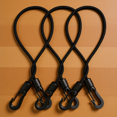thumbnail image 1 of BESTYASH 3Pcs Yacht Docking Rope with Adjustable Hooks for Outdoor Boat and Kayak Accessories, 1 of 7