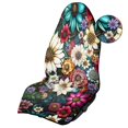 thumbnail image 5 of XYZCANDO Vibrant Floral Car Seat Towel Cover - Waterproof Sweatproof Seat Protector - Universal Fit for Cars, Trucks, SUVs & Sedans, 5 of 6