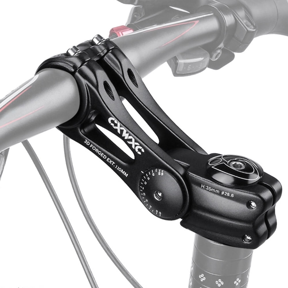 Details about   Aluminium Alloy Bike Handlebar Stem Extension Riser Angle Adjustable Bike Parts 