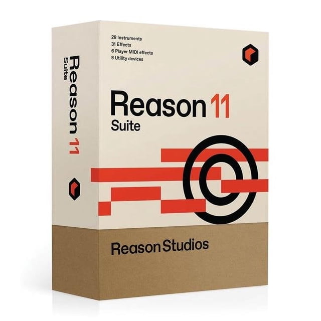 Reason Studios 322842 Propellerheads 11 Suite Boxed Edition Music Software