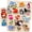 Safari Animals, variant on Quokka Wooden Puzzles for Toddlers 2-4 - Numbers, Shapes & Alphabet Puzzle Kids Learning Toys 3-5