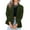 Army Green, variant on BRGZLK Women's Casual Blazer Business Trendy Solid Casual Lightweight Long Sleeve Open Front with Button Business Office with Pockets Army Green S