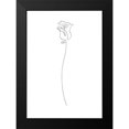 thumbnail image 2 of 1x Studio II 11x14 Black Modern Framed Museum Art Print Titled - Rose, 2 of 5