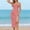 (Fashion 25)Pink, variant on Aimik Ladies Trendy Print Tone Flowy Swim Cover Ups Oversized Wrap Beach Dress Summer Holiday Bathing Suit Cover Up