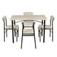thumbnail image 1 of Comedor De 4 Sillas Kingshouse Metal Elegante, 1 of 5