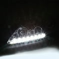 thumbnail image 4 of Spec-D Tuning Black Dual Halo Projector Headlight Bumper LED Fog Lamp Compatible with Pontiac G6 Left + Right Pair Headlamps Assembly, 4 of 7