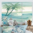 thumbnail image 1 of Designart - Peaceful Dusk I Tropical - Tropical Canvas Artwork, 1 of 1