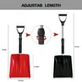 thumbnail image 3 of 2PCS Snow Shovels for Kids, D-Grip Handle, Adjustable Length, Great Tools for Children Clean Snow Game, 3 of 6