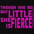 thumbnail image 3 of CafePress - She Is Fierce Stamped Pink T Shirt - Dark T-Shirt Kids XS-XL, 3 of 4