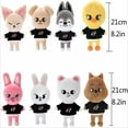 thumbnail image 2 of KPOP Stray Kids Skzoo Peluche Muñeca Niños Novia Regalos Juguete Leeknow Hyunjin Decoración Del Hogar g Gao Jiahui  unisex, 2 of 2