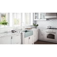 thumbnail image 4 of Ruvati RVL2100GR 30 x 20 inch Fireclay Farm Kitchen Sink - Horizon Gray, 4 of 7