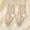 Beige, variant on Dyfzdhu Women Autumn Winter Sunflower Jacquard Socks Cotton Thermal Mid Tube Socks Breathable Crew Socks