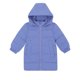 thumbnail image 3 of Parkas de manga larga unisex, chaqueta de plumón de color liso, mediana a larga, informal, gruesa, de invierno, blanca, con capucha, de manga larga, abrigo de poliéster para niños., 3 of 8