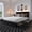 Black Velvet, variant on Novilla Queen Bed Frame with Drawers, Queen Bed Frame with Headboard, LED Bed Frame Queen Size, Charging Station and Adjustable Headboard Bed Frame Queen Size, No Box Spring Needed, Beige