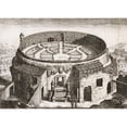 thumbnail image 2 of The Mausoleum Of Augustus  Rome  Italy. 18Th Century Print Poster Print, 2 of 2