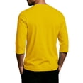 thumbnail image 4 of Havenx 250th Years Of American Freedom Usa T-Shirt for Men Crewneck Three-quarter Sleeve Shirts American Flag Design Graphic T-Shirt Patriotic Vintage Big and Tall Classic Tees,Yellow L, 4 of 5