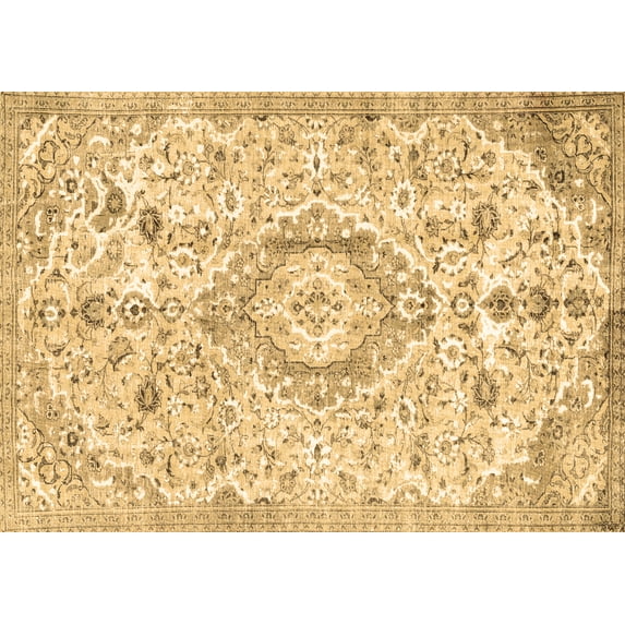 Ahgly Company Indoor Rectangle Persian Brown Traditional Area Rugs, 8' x 12'