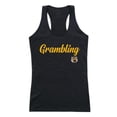 thumbnail image 1 of W Republic 557-170-BLK-03 Grambling State University Womens Script Tank Top, Black - Large, 1 of 1