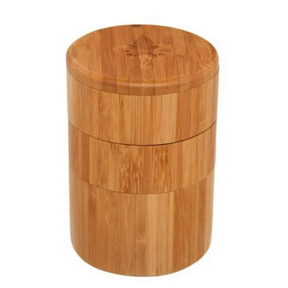 LEORX Kitchen Spice Cans DustProof and Plastic Containers for Storing Condiments in Khaki Color Fits Most Tablecloth