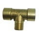 thumbnail image 1 of Conector de tubería de agua con rosca de latón de 1/4" segundo, 1 of 8