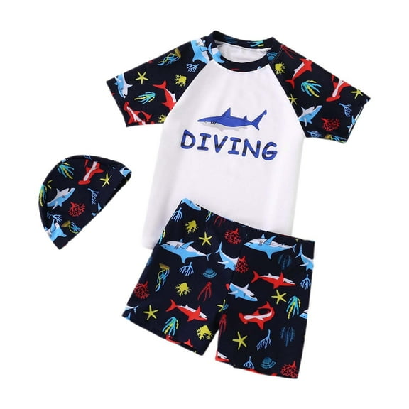 MEZZALL Boys Swimwear For Summer Outdoor Activities Swim Suits For Kids Age 2 12 Comfortable And Stylish Swimwear With Elastic Fabric 2-3 Years Cozy Kids Wear