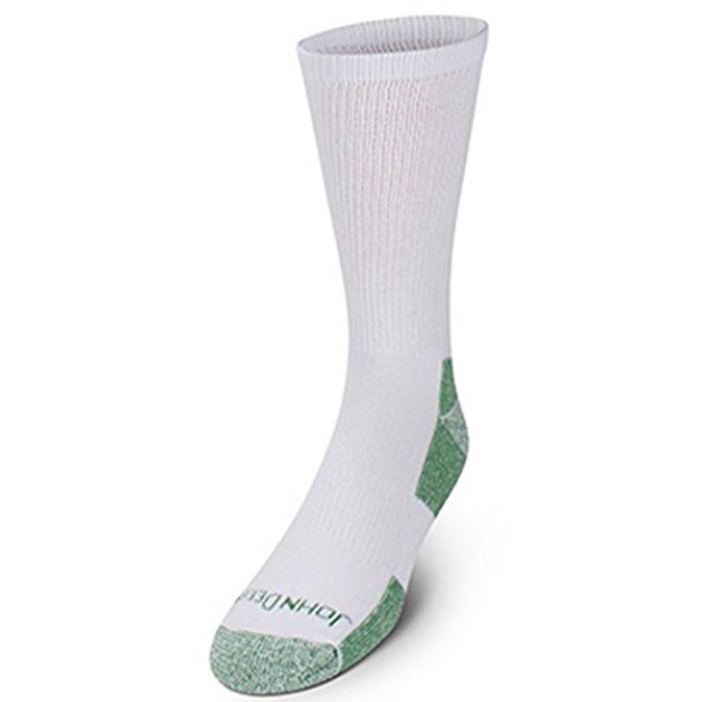 John Deere Men's John Deere 4 Pack Socks (White) LP68847 Walmart