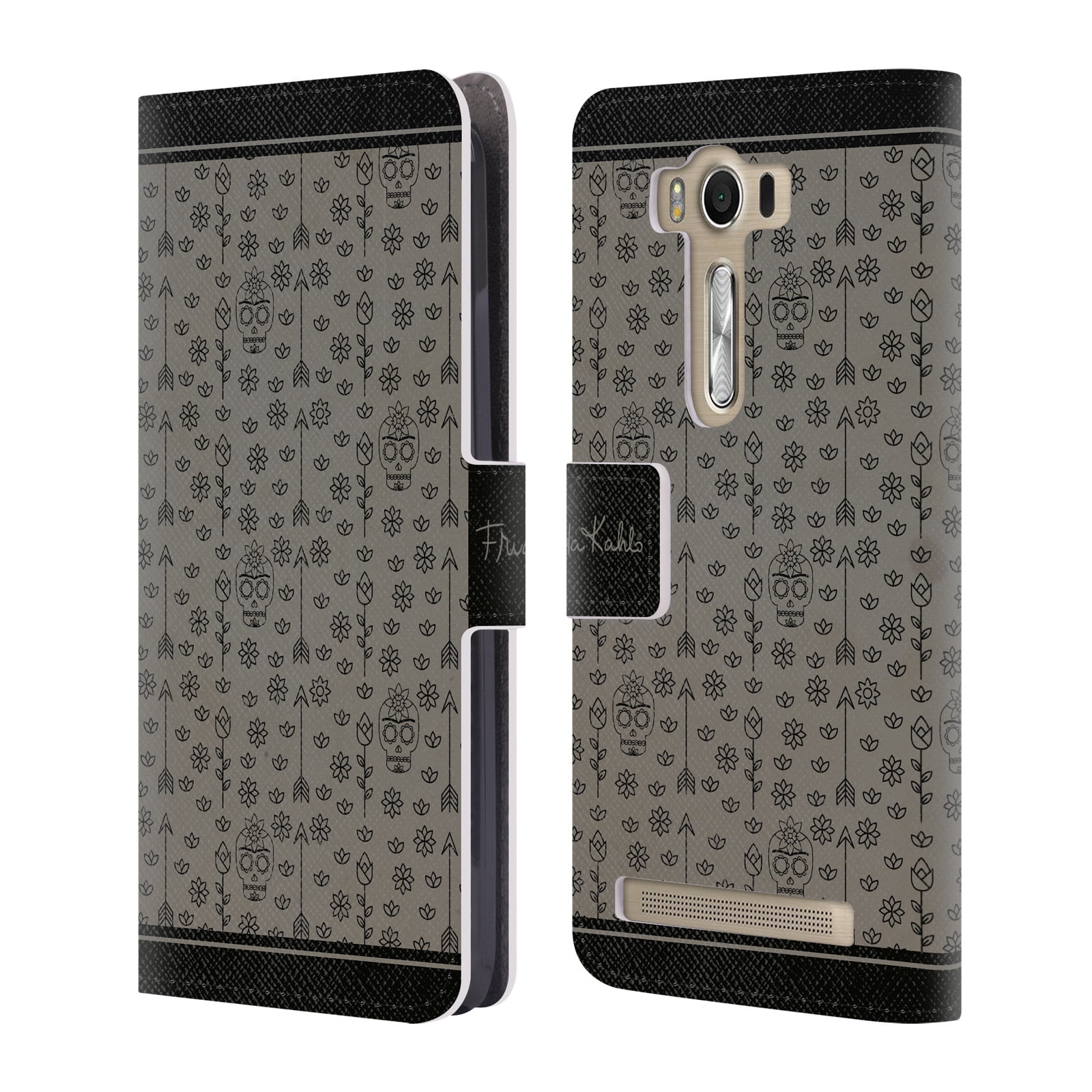 OFFICIAL FRIDA KAHLO FREAK LEATHER BOOK WALLET CASE COVER FOR ASUS ZENFONE PHONES