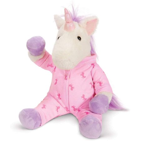 Vermont Teddy Bear Stuffed Unicorn - Unicorn Stuffed Animal, PJ Pals, 13 inch