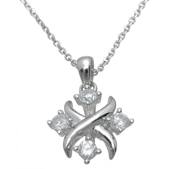Sterling Couture pc6940 Sterling Silver XO Hugs & Kisses Pendant